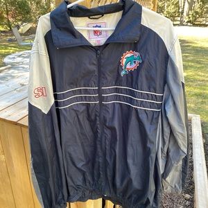 Miami Dolphins windbreaker XL